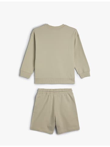 KOTON 2tlg. Outfit: Sweatshirt/Hose in Beige
