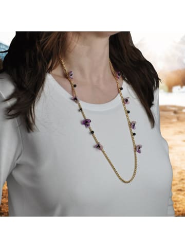 Steuer Modeschmuck Metall in gelb