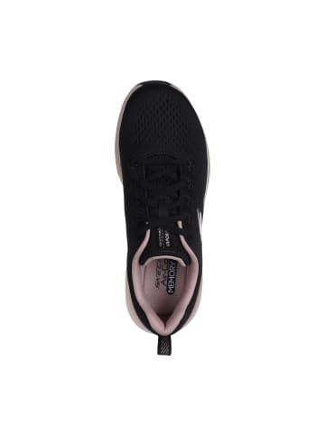 Skechers Fitnessschuh "VAPOR FOAM MIDNIGHT GLIMMER" in Schwarz / Rosa Gold