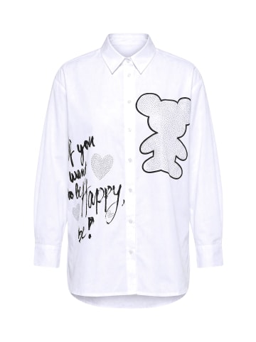 Angel of Style Hemdbluse in schneeweiß