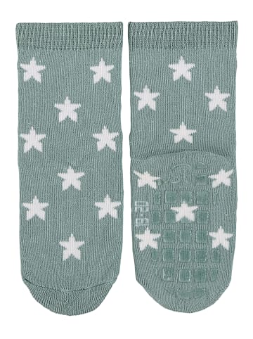 Sterntaler GOTS ABS-Socken Emmi, 2er-Pack in sattes grün