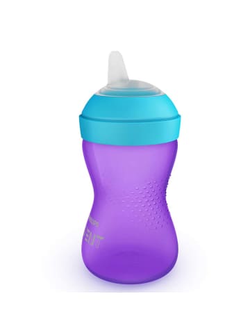 Philips Avent Trinklernbecher My Grippy - mit weichem Schnabel in lila,blau