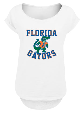 F4NT4STIC Long Cut T-Shirt University Of Florida Gators in weiß