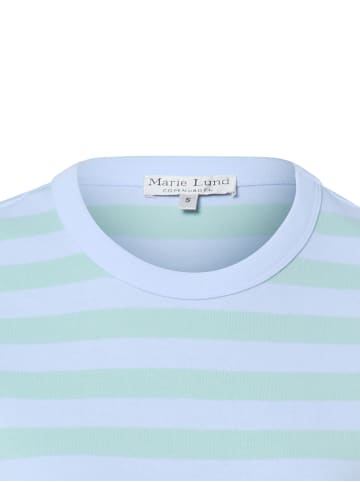 Marie Lund T-Shirt in hellblau mint - 0001