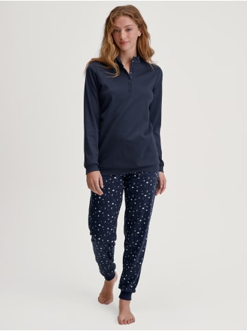 Calida Pyjama in peacoat blue