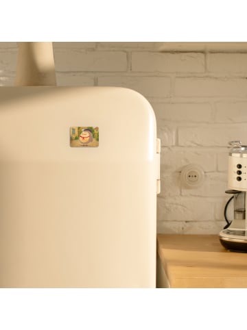 Mr. & Mrs. Panda magnet Eule Frankreich Design ohne Spruch in Weiß