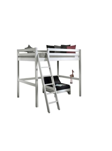 58 aufm Kessel HOCHBETT Karolina 209x190x215 aus Massivholz in Weiß