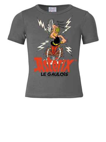 Logoshirt T-Shirt Asterix Der Gallier in grau