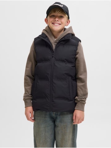 JACK & JONES Junior Steppweste in Black