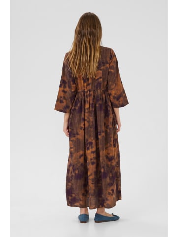 CULTURE Kleid CUjustine Relaxed fit in Brown Abstract