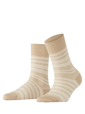 Falke Socken Sensitive Sunset Stripe in Pearl