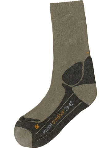 camano Unisex-Outdoor-Socken 1 Paar in hellbraun