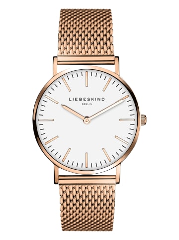 LIEBESKIND BERLIN Armbanduhr The Everyday Must-Have in rosé
