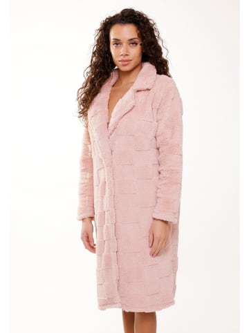Linga Dore Weste Fluffy in Rose smoke
