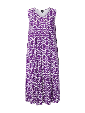 Ulla Popken Kleid in dunkles violett