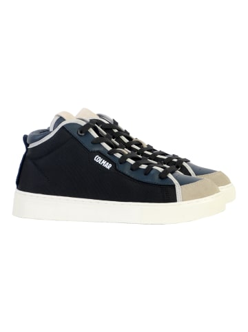 COLMAR Bates Mid Varsity Leder-Sneaker Schwarz