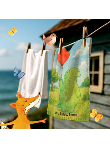Mr. & Mrs. Panda handtuch gäste wc Schildkröte Luftballon Design... in Weiß