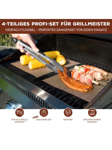 bremermann Grillzangen 4er-Set
