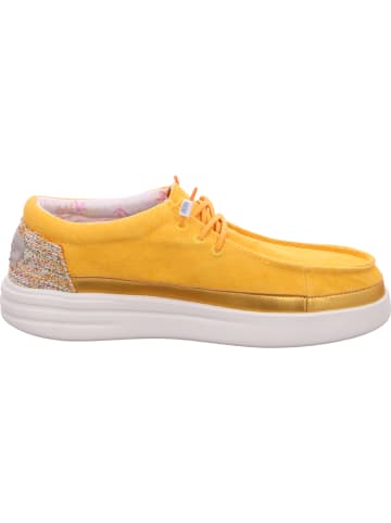 Fusion Leinenschuh  in Gelb
