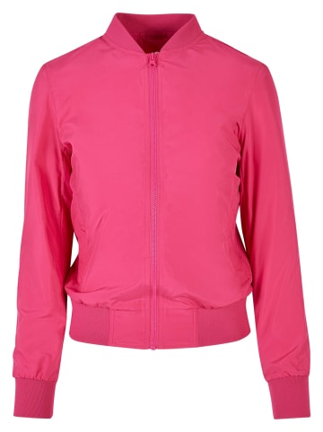 Urban Classics Bomberjacken in hibiskus pink