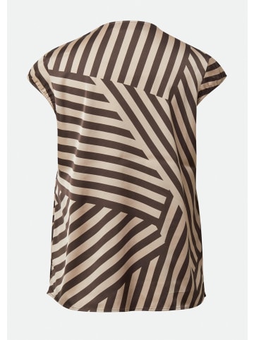 comma Bluse in 89A2_dunkelbraun