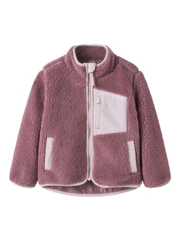 name it Teddyjacke Sherpajacke Nmnmattia in wistful mauve