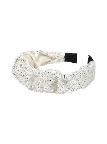 faina Women Hair Band in Offwhite