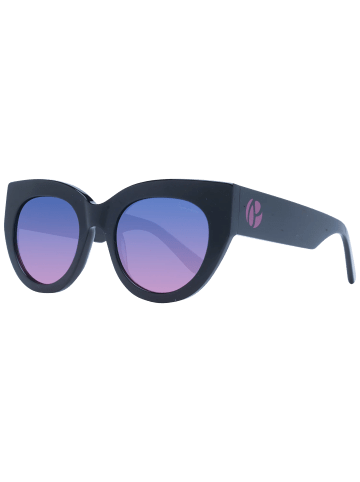 Pepe Jeans Frauen Sonnenbrille Katzenauge Schwarz