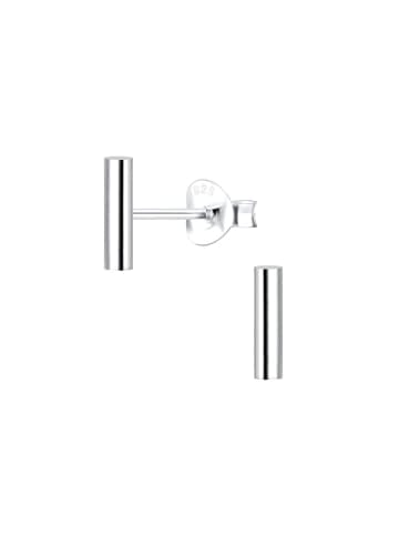 Alexander York Ohrstecker STAB rund in 925 Sterling Silber, 2-tlg.