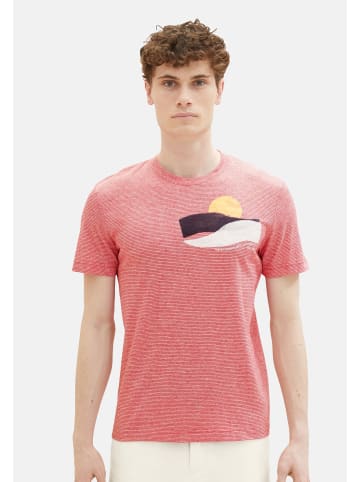 Tom Tailor T-Shirt in rot