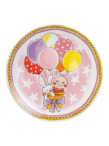 Blond Amsterdam Frühstücksteller Es ist ein Mädchen in Bunt - 22cm