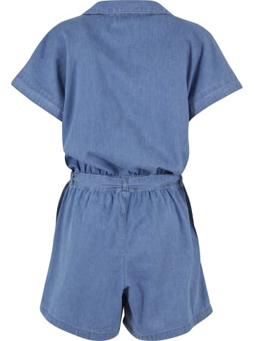 Urban Classics Urban Classics Damen Ladies Light Denim Resort Jumpsuit in skyblue washed