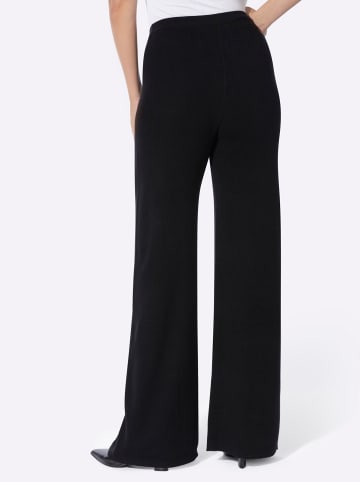 Heine Strickhose in schwarz