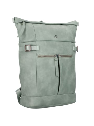 Greenburry Fanny Rucksack 43 cm Laptopfach in mint