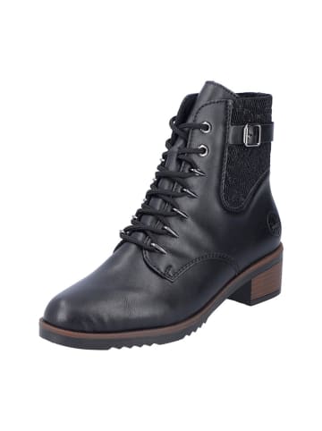 rieker Komfort Stiefeletten in Schwarz