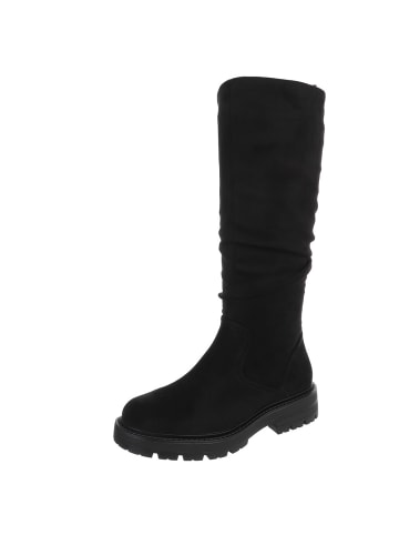 Ital-Design Stiefel in Schwarz