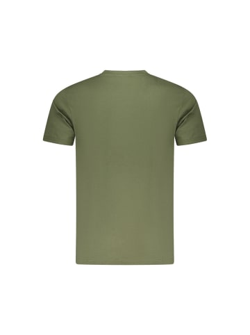cavalli CLASS Grünes Baumwoll-T-Shirt
