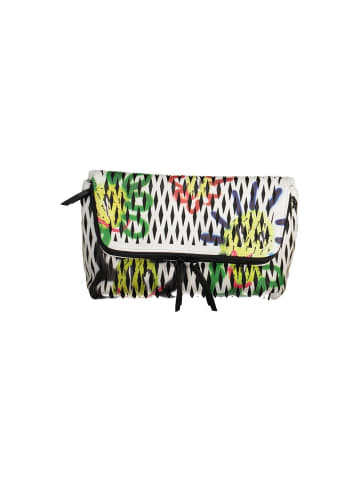 Desigual Weiße Polyurethan-Handtasche