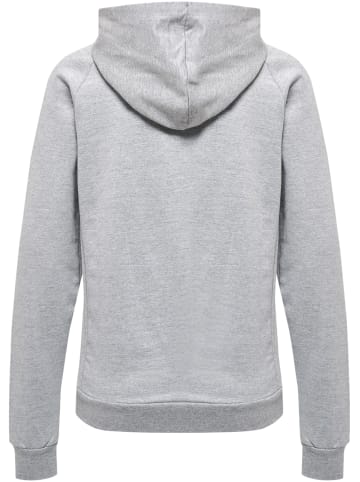 Hummel Hoodie Hmlmove Grid Cot. Zip Hoodie Woman in GREY MELANGE