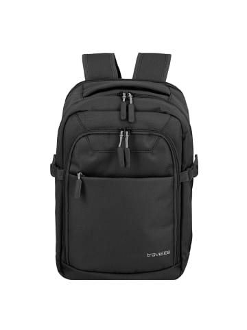 travelite Kick Off Business-Rucksack 40 cm Laptopfach in schwarz