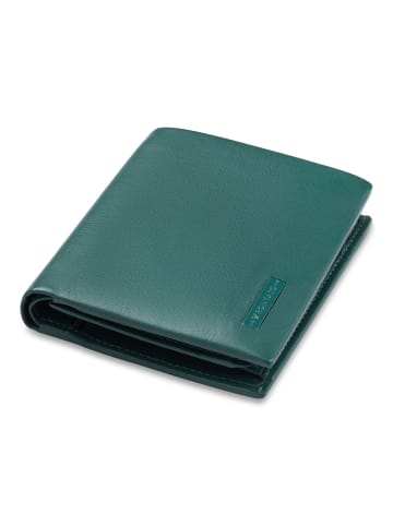 Roncato Detroit Geldbörse RFID Schutz Leder 9 cm verde foresta
