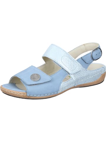 WALDLÄUFER Klassische Sandaletten, Komfort-Sandalen in sky