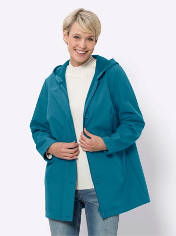 Sieh an! Softshell-Jacke in petrol