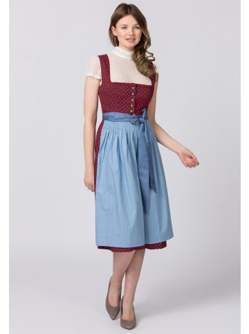 Stockerpoint Langes Dirndl "Julina" in bordeaux