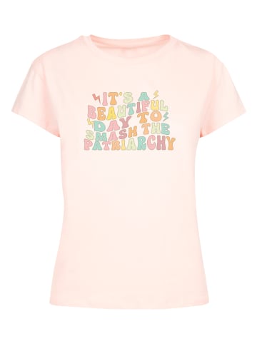 F4NT4STIC Box Tee Internationaler Frauentag Girl Power Patriarchat in pink