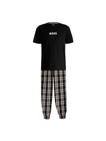 BOSS Pyjama in Schwarz