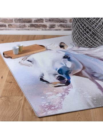 Teppich Boss Kurzflor Teppich Solveig Kids 245 - Weiß