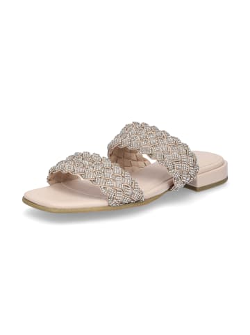 Marco Tozzi Pantolette in puder rosa glitzer