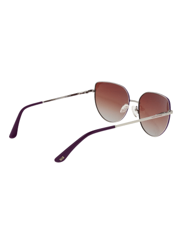Funky Buddha Damen Sonnenbrillen Schmetterling Silber