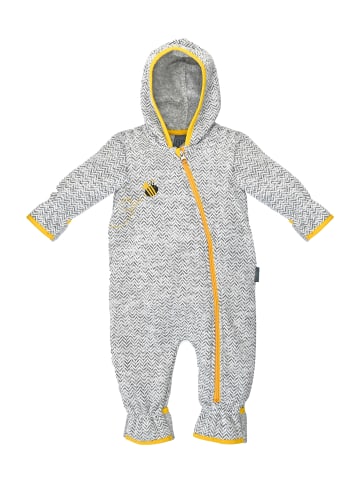 elkline Fleeceoverall Just Bee in white